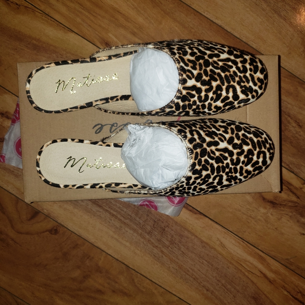 Matisse cowhide slip-on loafers